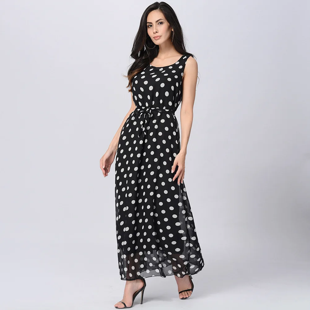 Весна и лето 2020 Новое Европейское американское женское платье на шнуровке в