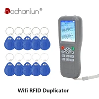 new rfid duplicator icid smart chip wifi decoder nfc tag badge card writer 125khz clone 13 56mhz key reader copier