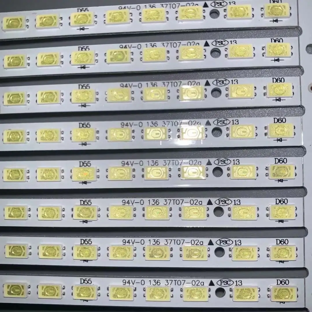 20-50pcs/lot hi quality LED Strip 37T07-02A 60LED 478MM 73.37T07.003-0-CS1 37LV3550 37T07-02A screen T370HW05
