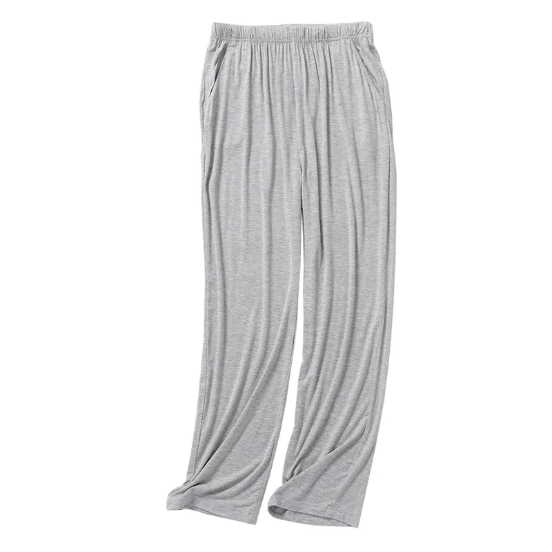 New men's modal  trousers thin section spring and summer home pants men's plus size home pants casual trousers pajama pants