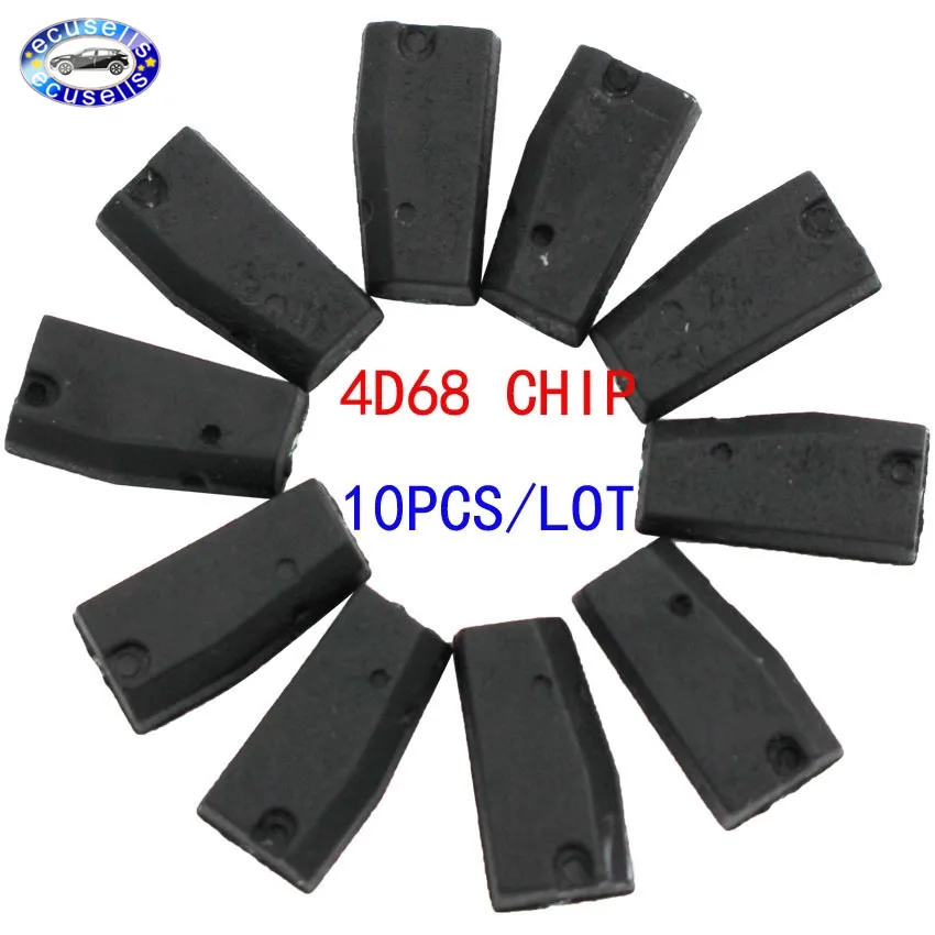 10 шт. 4D68 чип карбоновый авто транспондер Керамический автомобильный пустой ключа