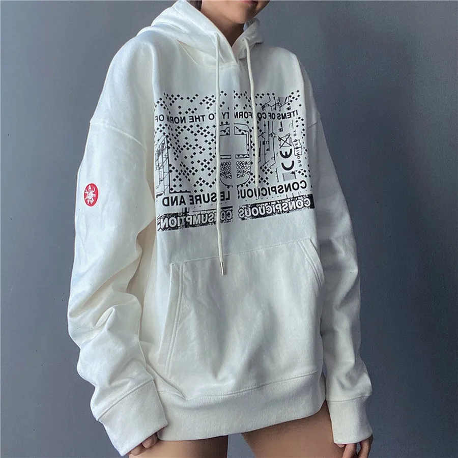 Толстовка с капюшоном Cavempt C.E 20AW для женщин и мужчин пуловер CAV EMPT | Мужская одежда