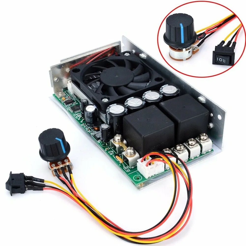 

Reversible DC Motor Speed Controller 10-50V 100A 5000W Reversible DC Motor Speed Controller PWM Control Start