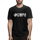 Забавная мужская футболка # HWPO для кроссфита, для отдыха, футболка с круглым вырезом и коротким рукавом, 100% хлопок, Новое поступление, 2021
