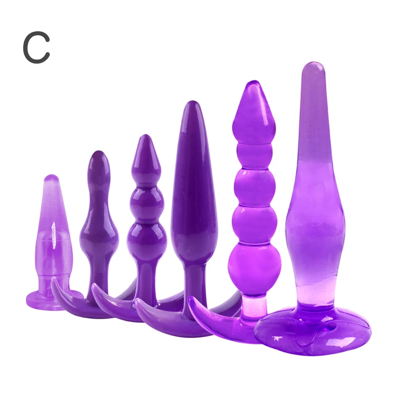 6 шт./компл. анальные секс-игрушки для мужчин женщин Анальная пробка стимуляция