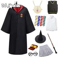 cosplay clothes costume for kids halloween cosplay necklace wand tie scarf costume sweater shirt suits uniform