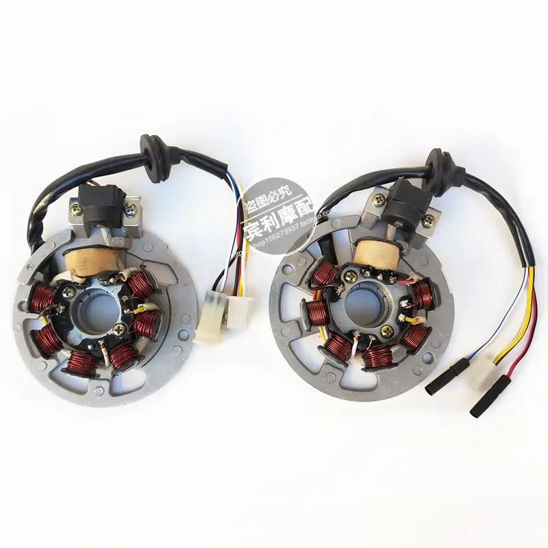 

1 Pc GY6 50 125 150 JH70 DY XH90 IGNITION STATOR MAGNETO PLATE For 125CC PIT BIKE XR50 SDG SSR 107 110 125 cc