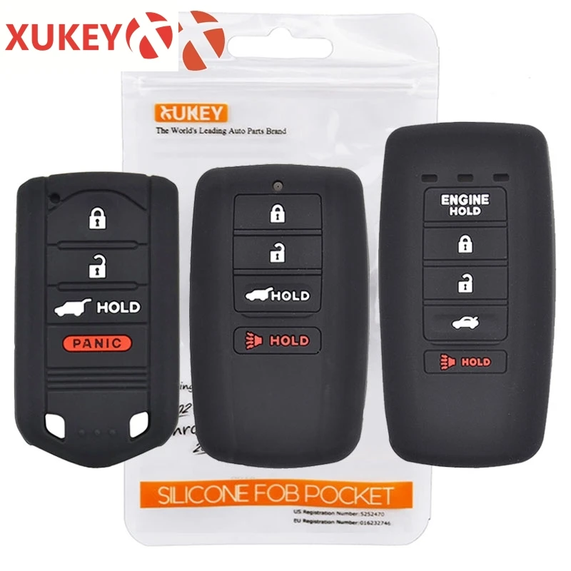 Силиконовый чехол для ключей от машины Acura MDX ADV RDX RLX ILX TL TLX ZDX пульта