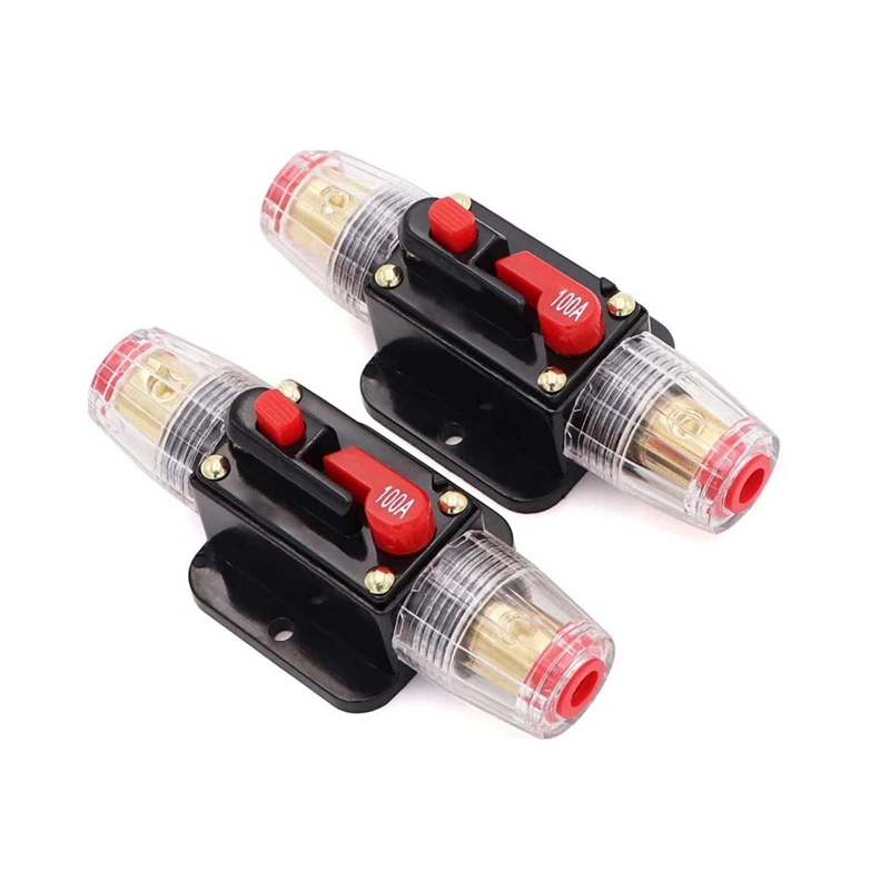 2 предмета 100A 12V 24V DC автомат защити цепи для автомобиля морской моторов