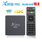 Приставка Смарт-ТВ X96Q PRO, android 10,0, 4k, Бразилия, 2,4 ГГц, Wi-Fi, 1080P