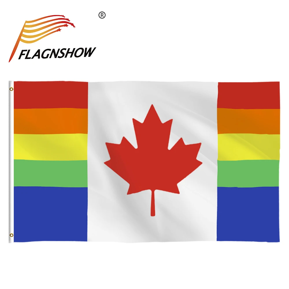 

Flagnshow Bandera LGBT 90 x150cm Gay Pride Australia Country Rainbow Flag