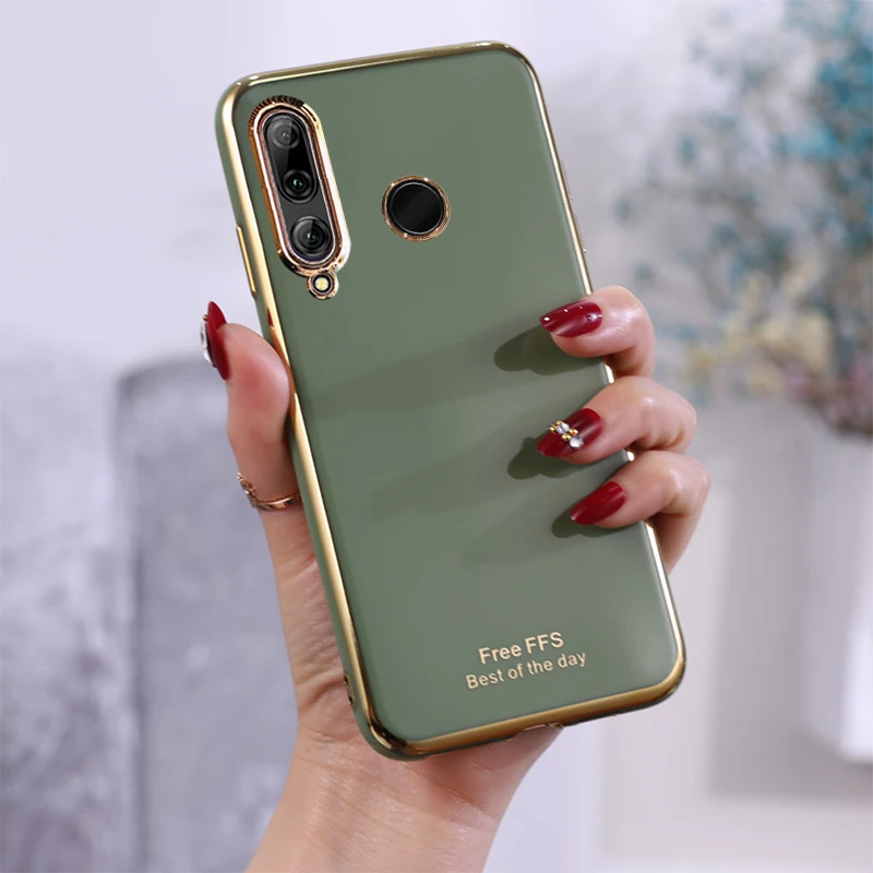 6D изогнутый чехол для телефона Huawei P20 P30 P40 Lite Pro Mate 10 20 30 Honor 8X 7A Nova 5T мягкий