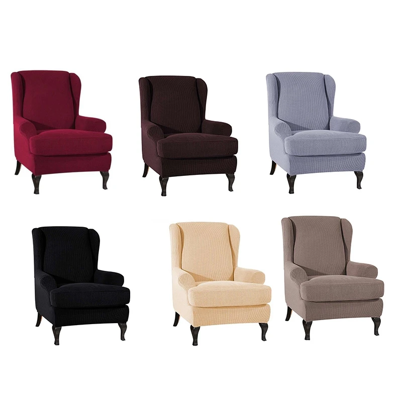 

Выступающий наклонная рука короля обратно эластичные чехлы на кресла кресло крыло диван задняя крышка стула (стрейч защиты от несанкционир...