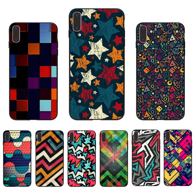 Модные Цветные чехлы-пазлы для телефонов Iphone 6 5 женский 6S SE Plus 7 X 8 XR XS MAX 11 11Pro