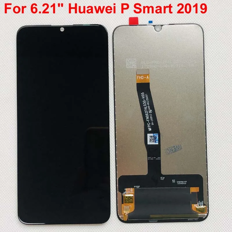 Оригинальный Новый ЖК дисплей 6 21 дюйма для Huawei P Smart 2019 с сенсорной панелью и - Фото №1