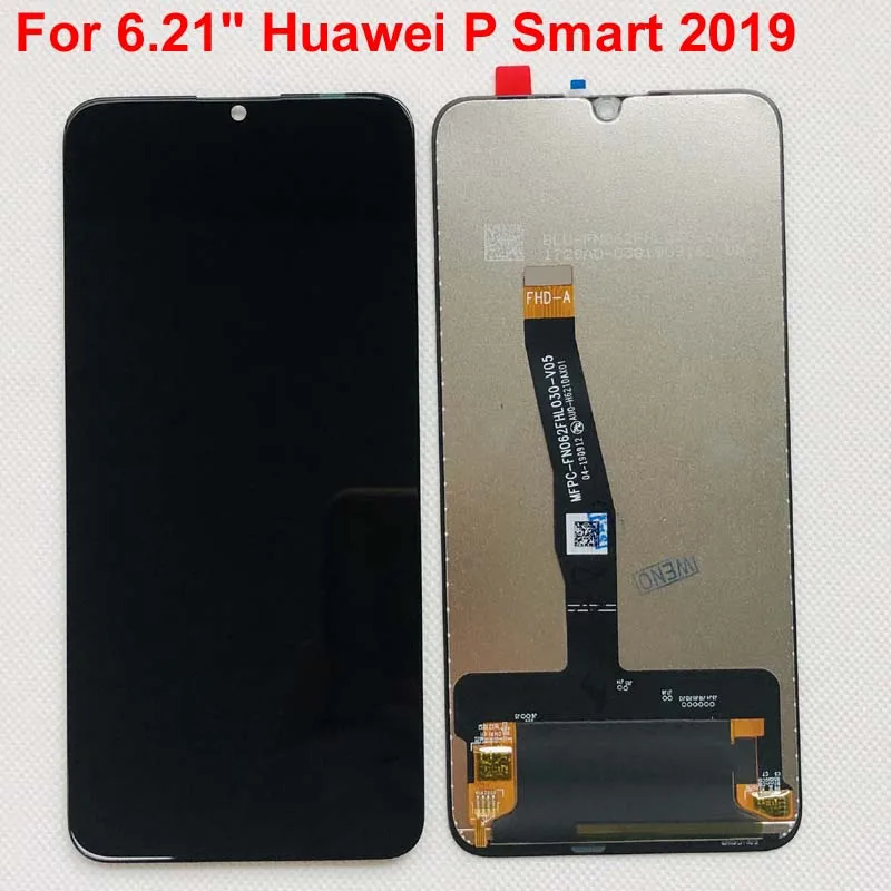 Оригинальный Новый ЖК дисплей 6 21 дюйма для Huawei P Smart 2019 с сенсорной панелью и