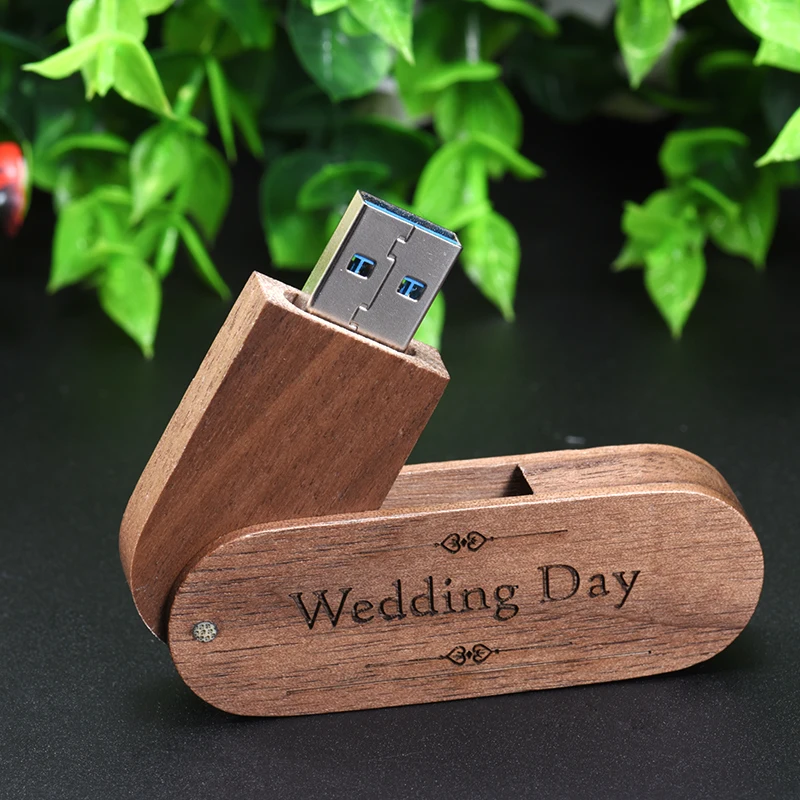 Usb флеш накопитель JASTER с логотипом орехового дерева + коробка 4 ГБ 8 16 32 64 usb 3 0