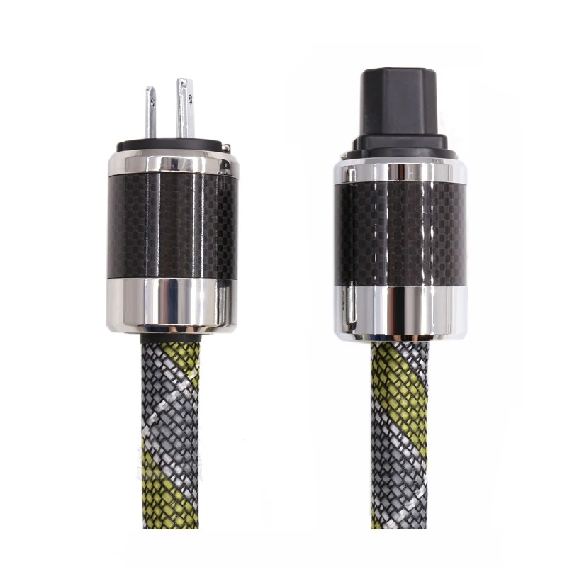 Moonsaudio US Plug Enthusiast HiFi динамик IEC аудио кабель питания усилитель CD из углеродного