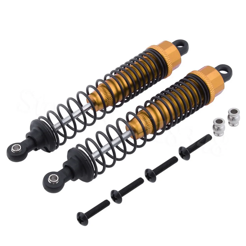 2 шт. масляные алюминиевые задние амортизаторы в сборе для RC 1:10 Himoto E10XT E10XTL Katana Truggy