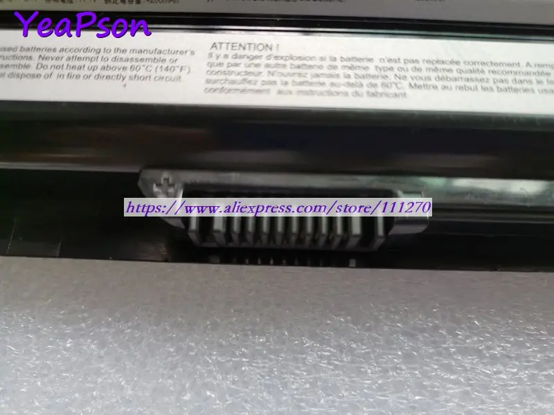 Yeapson 11 1 В 4400 мА · ч оригинальная фотобатарея для ноутбука MSI CR650 CX650 FR400 FR600 FR700