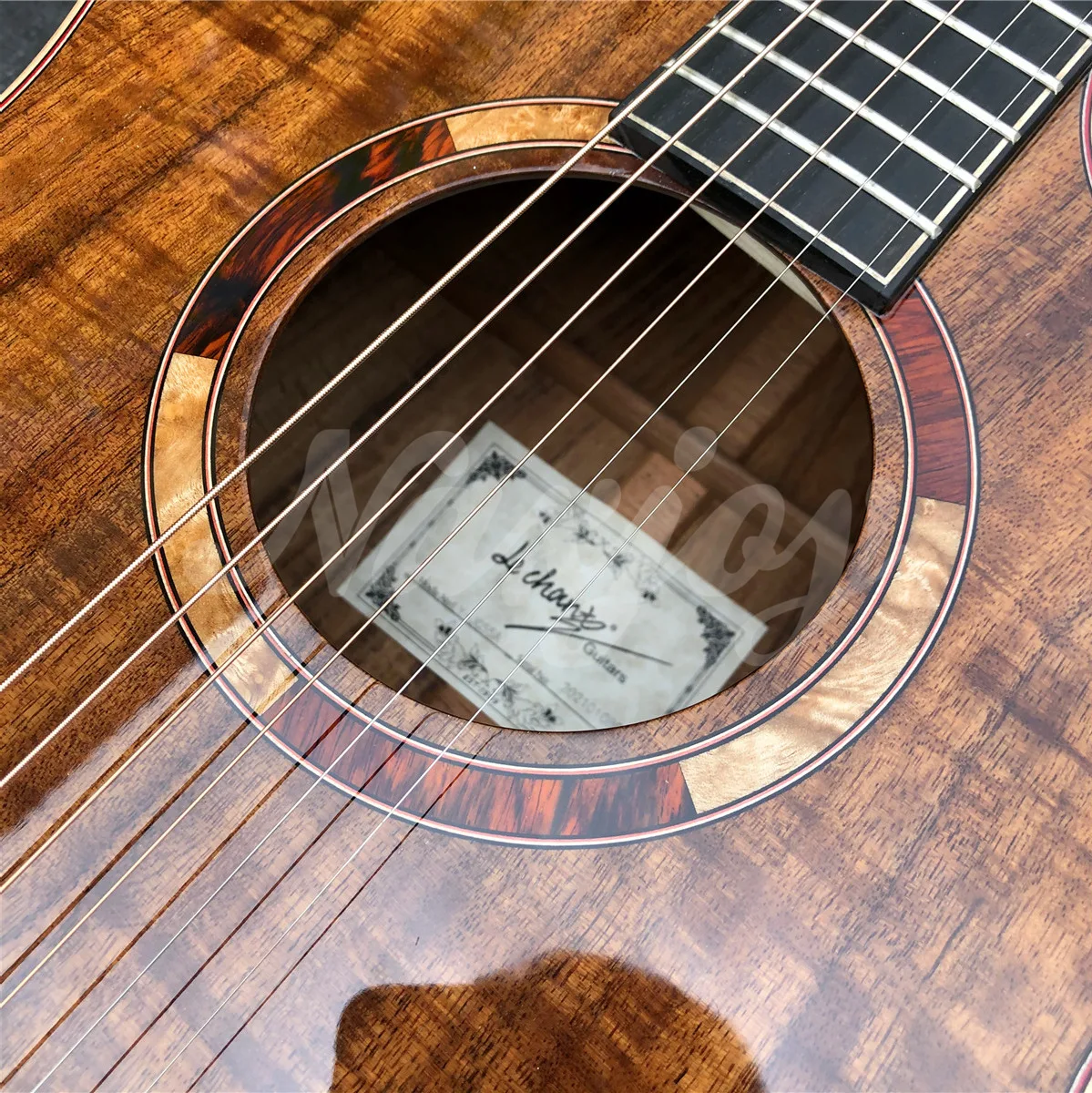 

Top Quality All Solid Koa Wood 41 Inches Jumbo Cutaway Acoustic Guitar