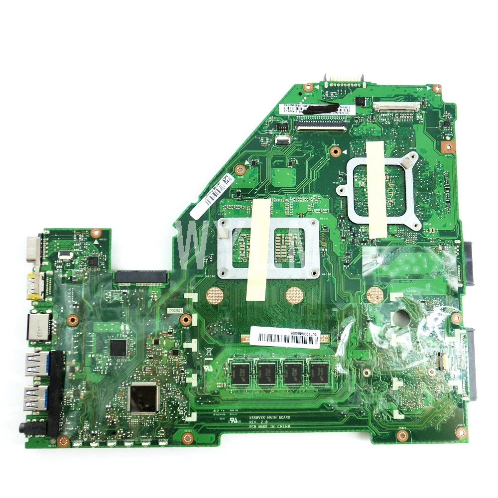 Материнская плата X550VXK материнская 8G/I7 7700HQ GTX950M/2 ГБ REV2.0 для ASUS X550VX FX50V ZX50V X550V X550