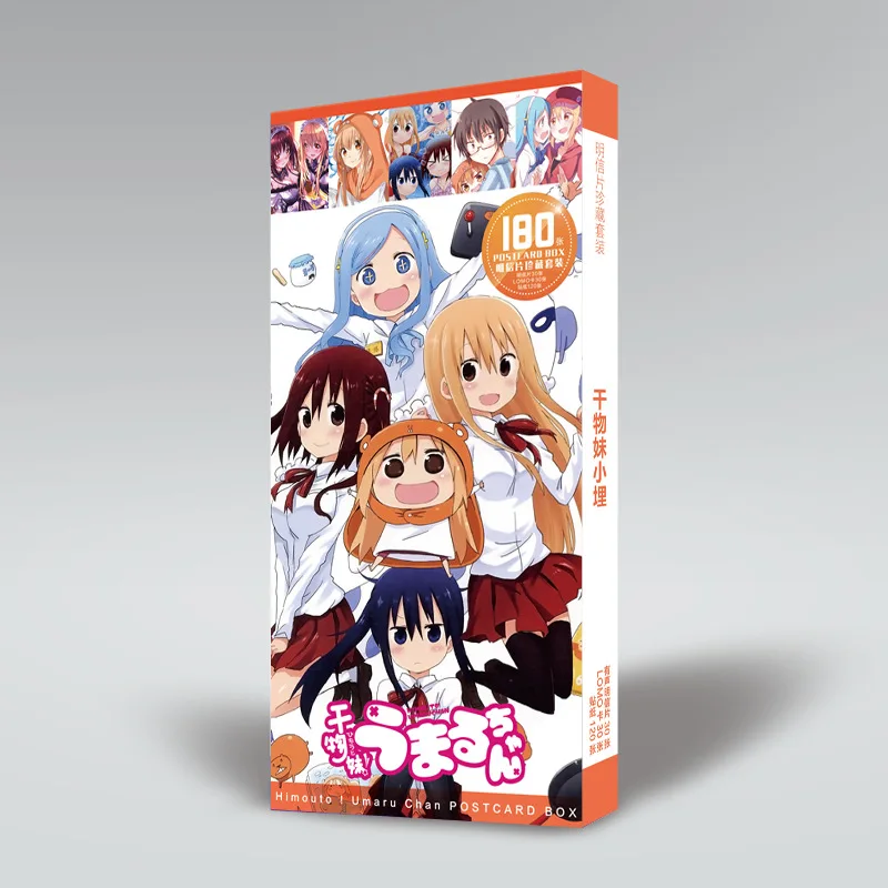 Аниме Himouto! Почтовая открытка Умару-Чан игрушка волшебная бумажная коллекционная