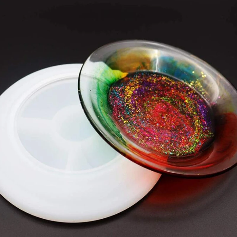 

12 Bottles Colorful Resin Shinning Filling Flash Glitter Powder for DIY Crafts X7YA