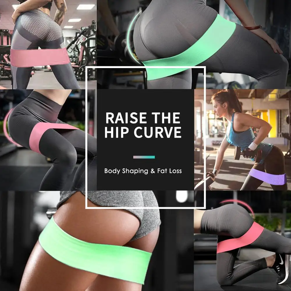 Эластичные ленты для фитнеса XCLOHAS эластичная лента упражнений в бедра силовых