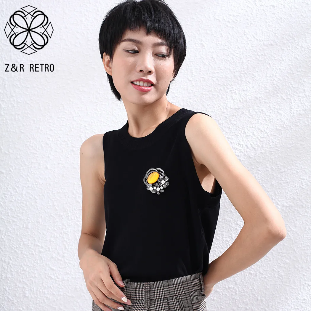 Ювелирные изделия Бусины из красной смолы Цветочные подвески Длинное ожерелье