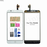 mobile touch screen for tcl p620m touch screen glass digitizer panel lens sensor tools 3m glue wipes