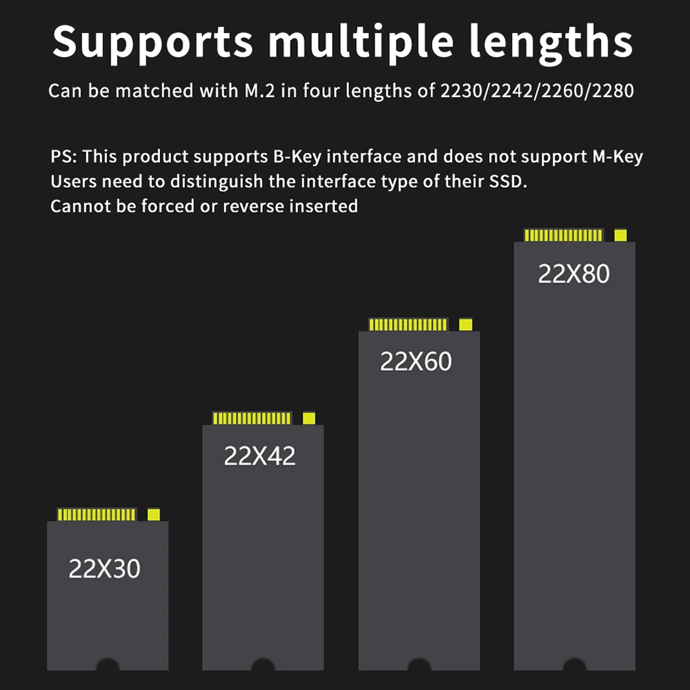 Hannord M2 SSD чехол NVME корпус M.2 для usb type C 3 1 адаптер PCIE SATA M ключ диск коробка |