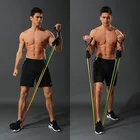 Эластичные Ленты для ленты для тренировок, латексные тянущиеся ленты для фитнеса и бодибилдинга