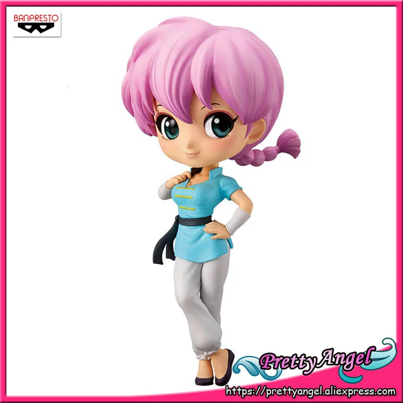 Saotome Ranma B Красивый ангел-натуральная Banpresto Q Posket QPosket Сейлор Мун Arale Doremi Сакура фигурку - Цвет: Saotome Ranma B
