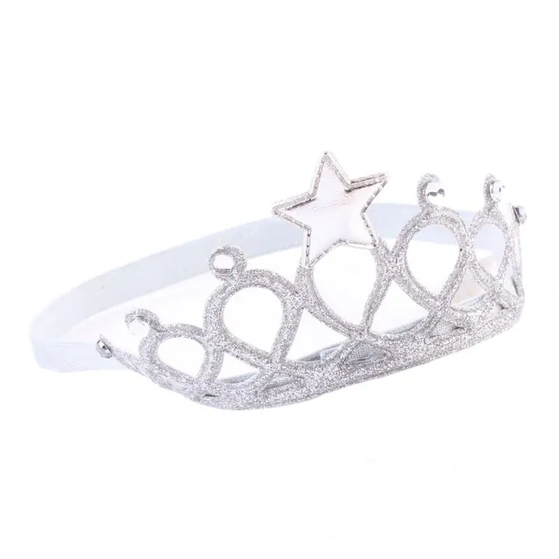 Повязка на голову для маленьких девочек Кружевная повязка с жемчужинами и