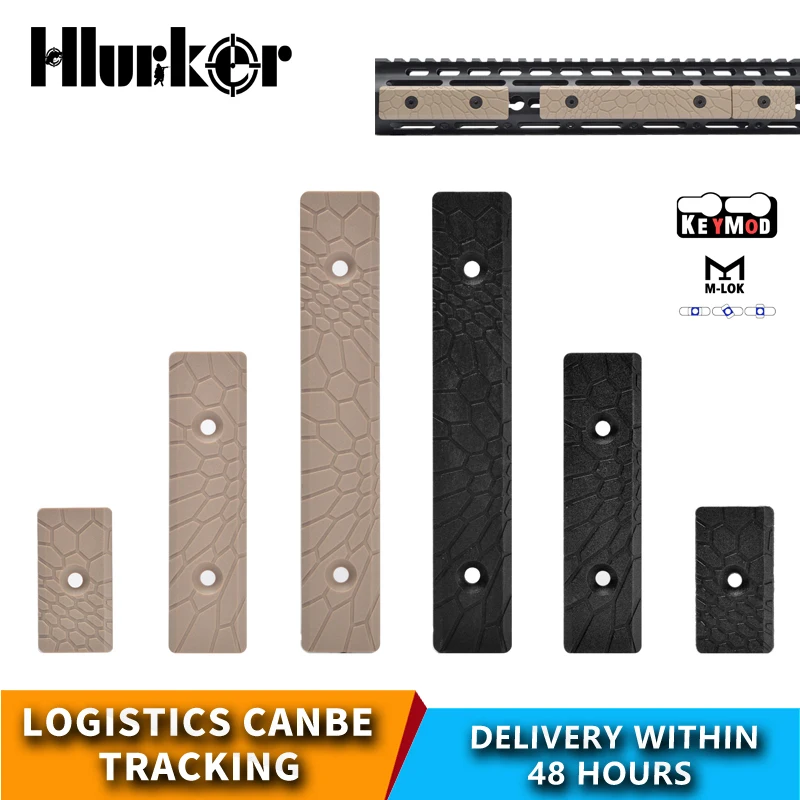 

Tactical Rubber Non-slip Panel Cover Protector Fit KeyMod Mlok System Handguard For Hunting Airsoft Accessories