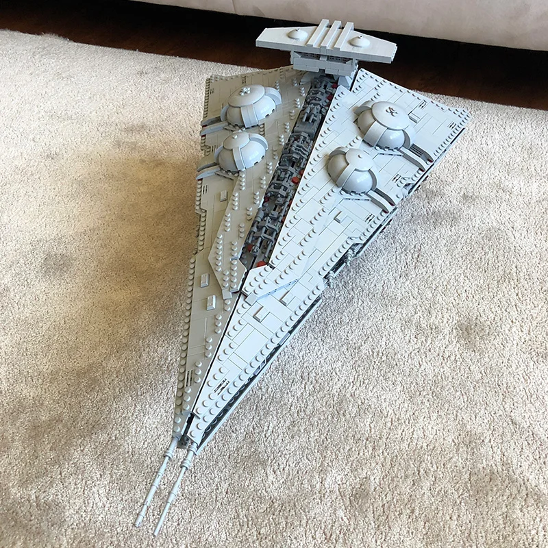 

Star space Wars Building Blocks Playable Interdictor Cruiser building blocks Creator fighter Bricks constructor children's Toys