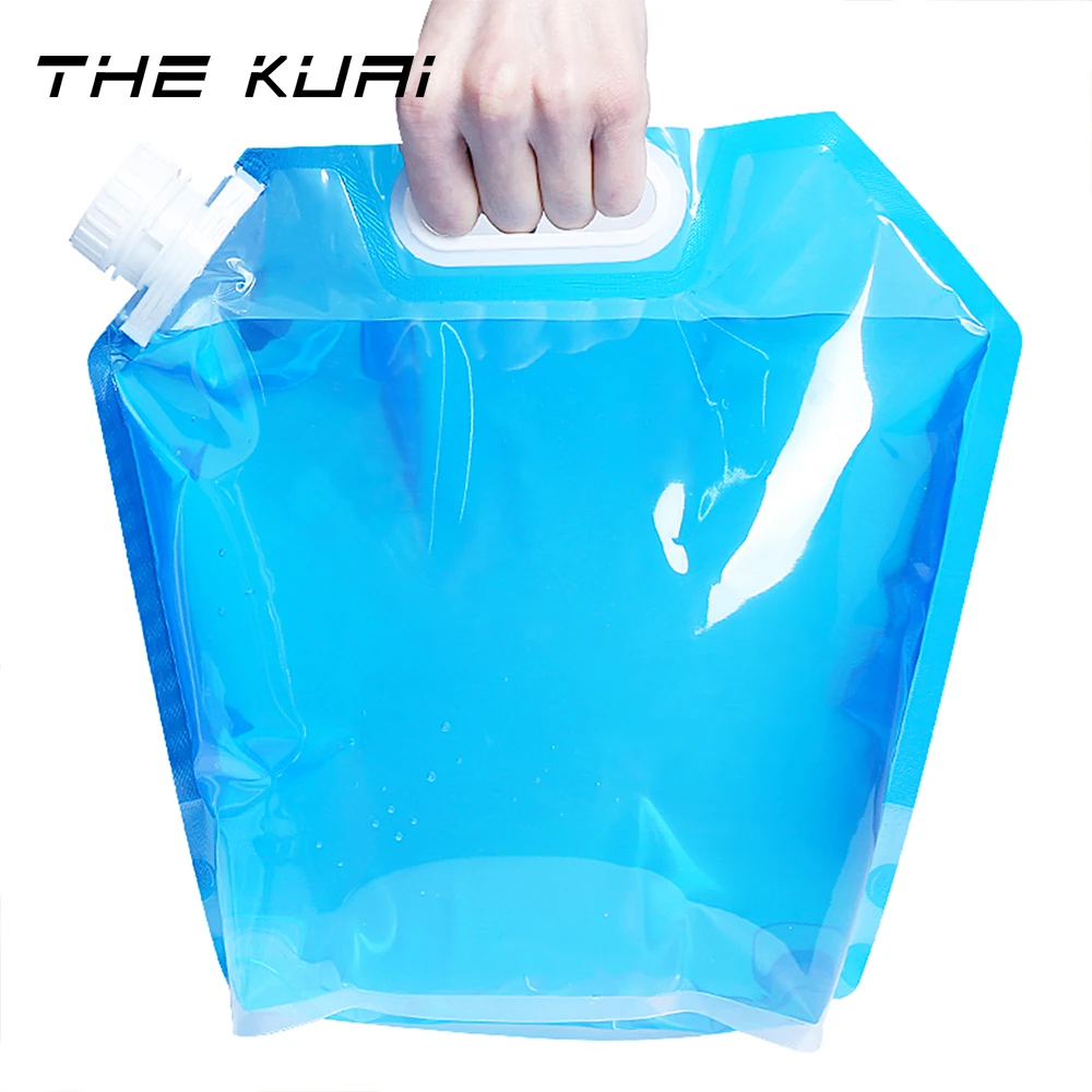 Вместительная сумка для воды Спортивная портативная складная отдыха на открытом