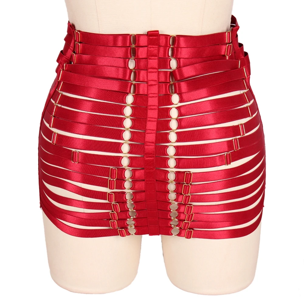 Женские ажурные подвязки Готический организм портупея женское нижнее белье