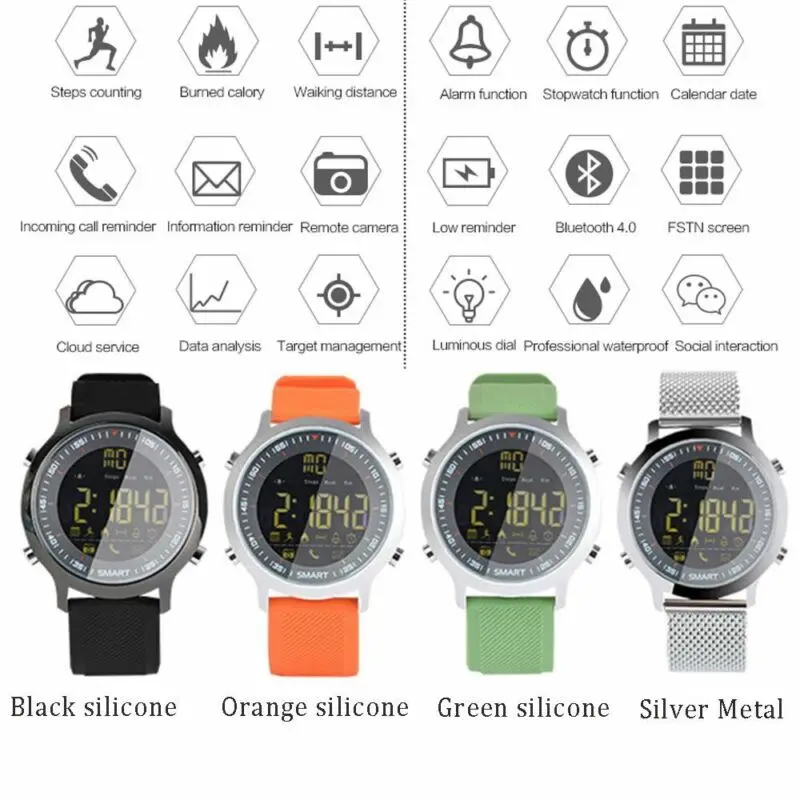 Умные часы gymh для плавания водонепроницаемые с шагомером Bluetooth EX18/EX16 Android iOS HQ |