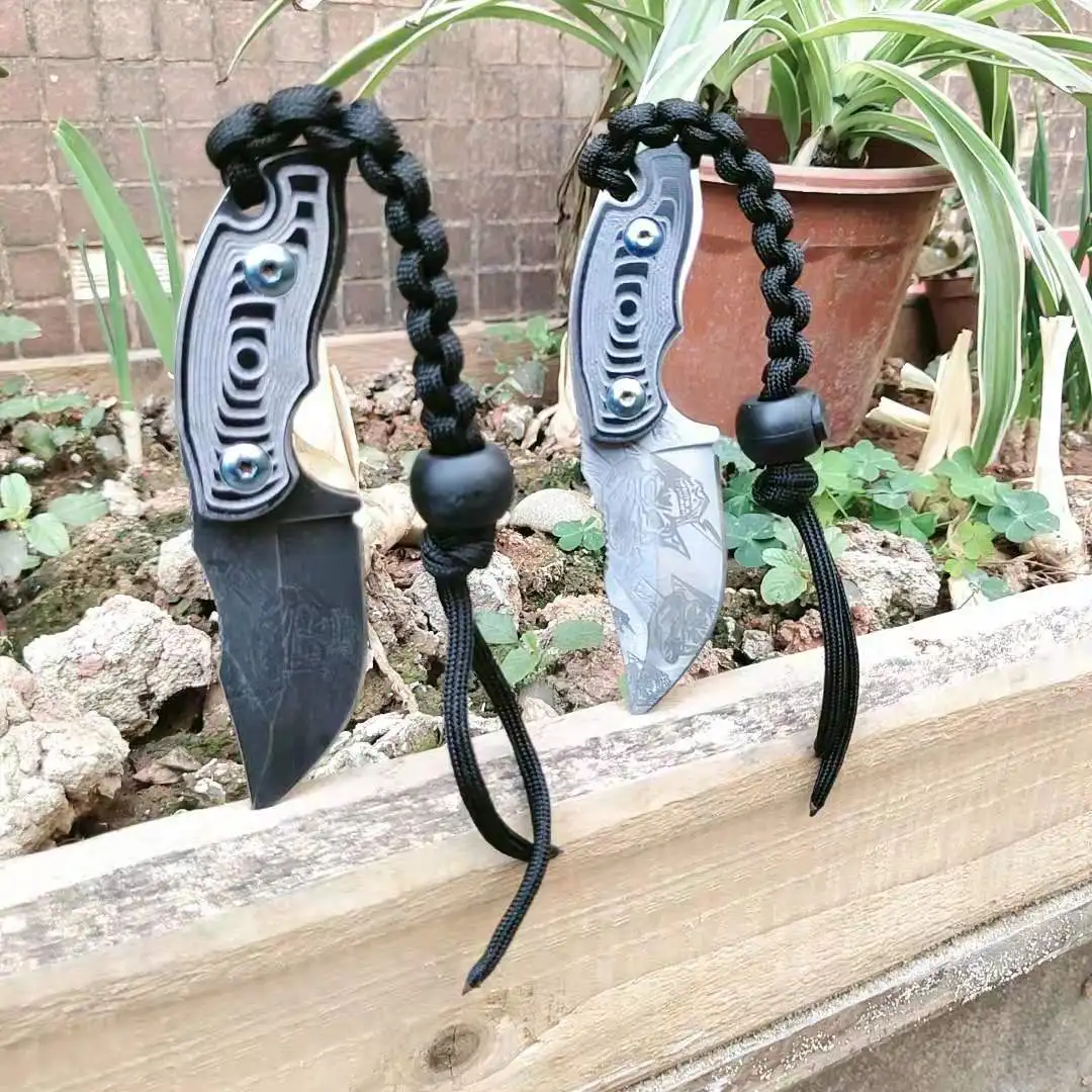 Охотничьи ножи высокого качества с деревянной ручкой тактический фиксированный