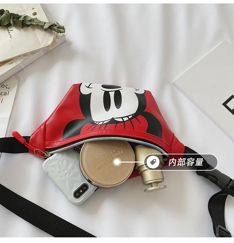 Disney mcikey коврик для мыши мальчиков и девочек сумка-мессенджер из полиуретана