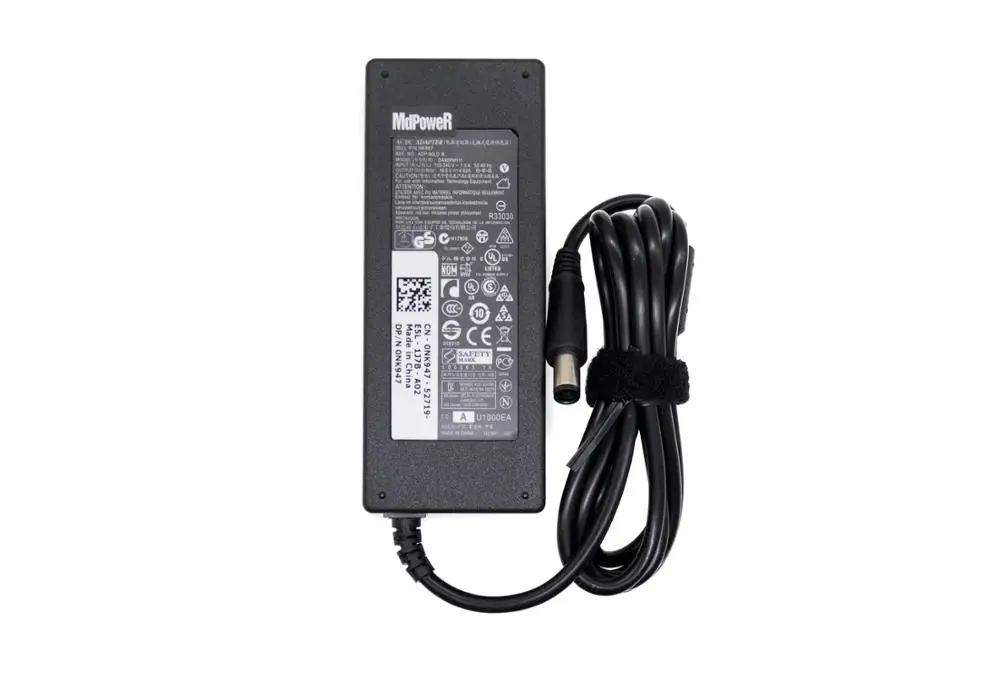 Блок питания для ноутбука DELL 14R 15R 19 5 552 14Z 17R 7520 E6400 E7440 5720 в а 90 Вт | Компьютеры и офис