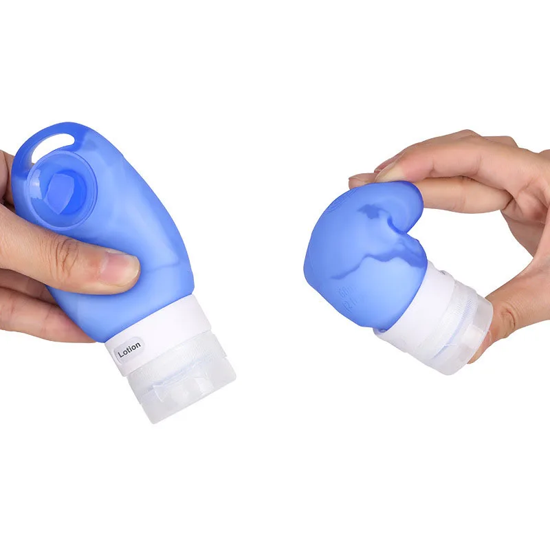 1 шт. Портативный практичные бутылки Давление пустые силиконовый шампунь