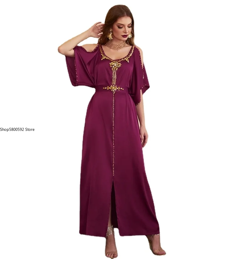 Abaya Dubai Turkey Arabic Muslim Dress Islam Clothing Evening Party Dresses Abayas For Women Robe Femme Longue Musulman De Mode |