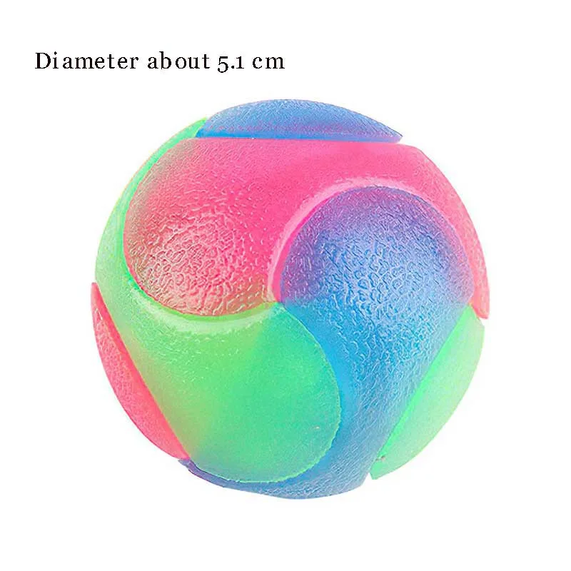 Оптовая продажа мигасветильник свет Balles Электрический волшебный собачий мяч