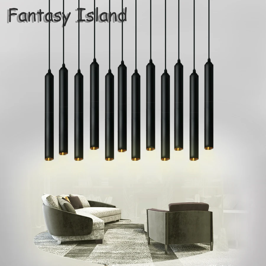 Современная светодиодная потолочная люстра лампа Кухня Обеденная магазин бар