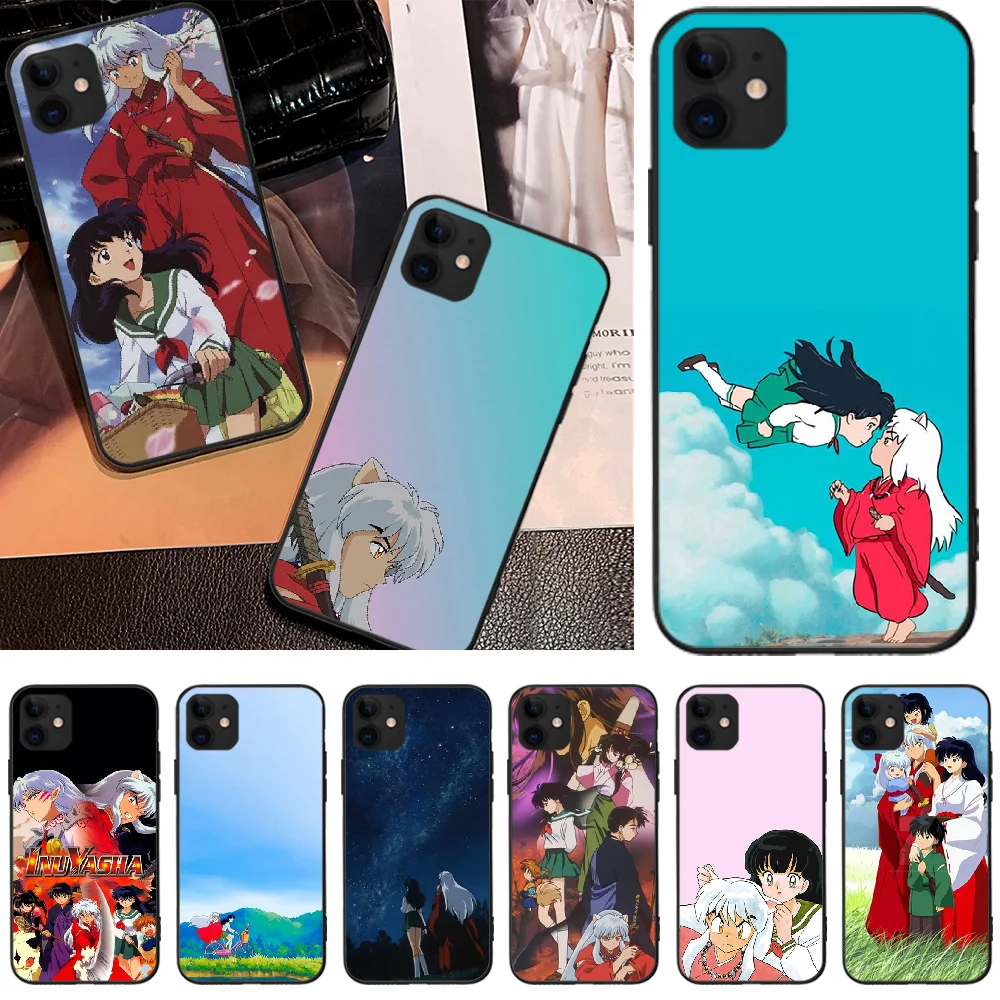 

Reayou Inuyasha anime Custom Photo Soft Phone Case For iPhone 5C 6 6S 7 8 plus X XS XR XS MAX 11 11 pro 11 Pro Max
