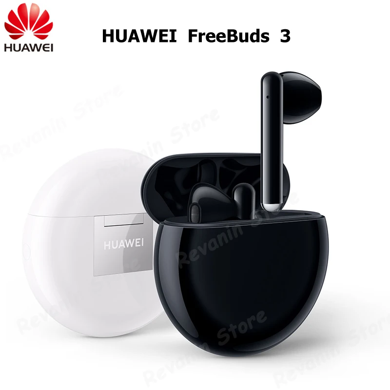

HUAWEI FreeBuds 3 Wireless Bluetooth Earphone in-Ear kirin A1 Intelligent Noise Cancellation Tap Control Quick Charge FreeBuds3
