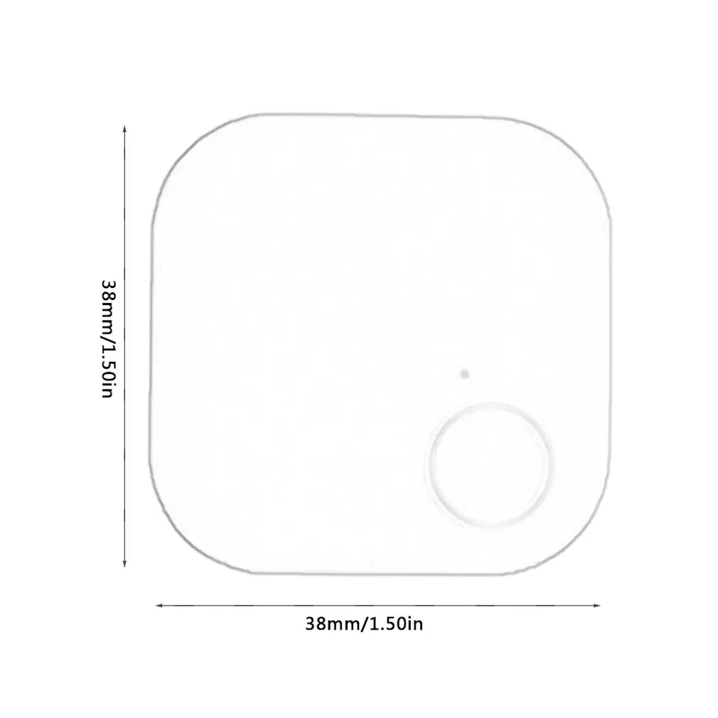 

Wireless Connection 4.0 Low Power Two-Way Elderly Child Pet Mobile Phone Smart Anti-Lost Square Wireless Anti-Lost Device